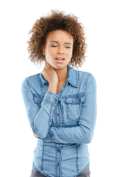 istock Do you have a stiff neck? Try this! 610444232