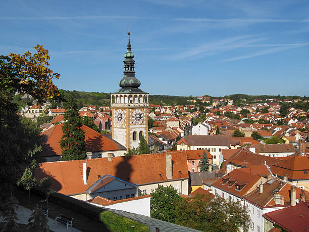 istock Saint Wenceslas Church Tower in Mikulov 610444506
