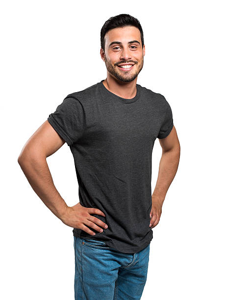 istock Young smiling man isolated on a white background 610448212
