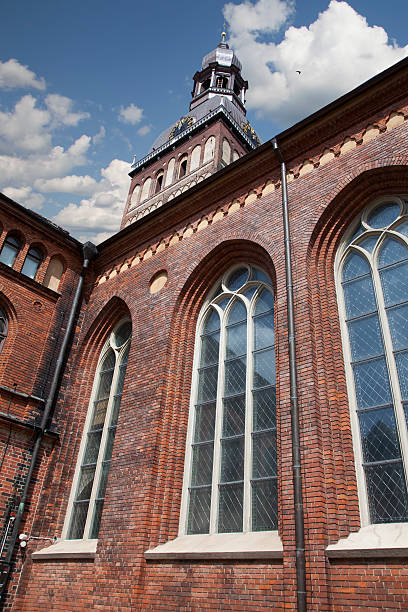 istock Riga Cathedral early in the morning 610448934