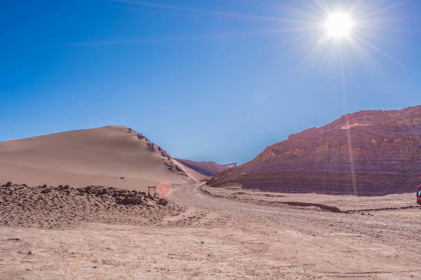 Sand Road at Moon Valley, Atacama Desert, Chile