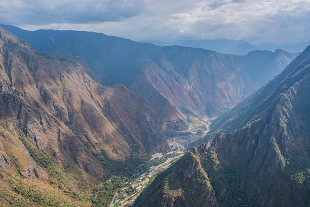 istock Beautiful landscape view from Machu Picchu 610452246