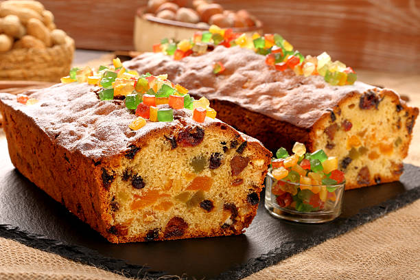 istock Easter fruitcake on the stone background 610539386