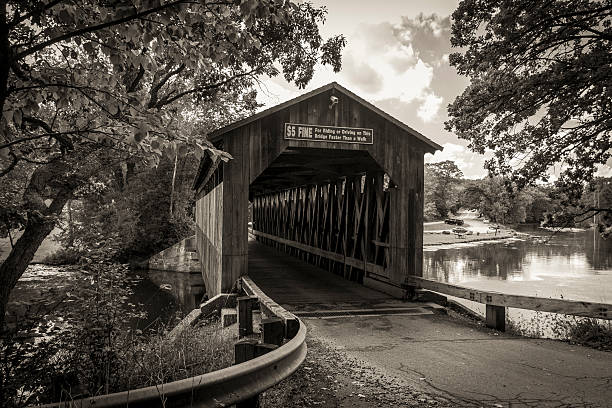Michigan Historical Covered Bridge