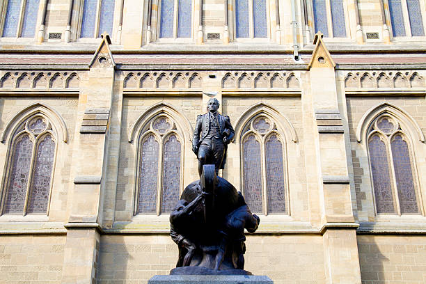 Bronze statue of Captain Matthew, Captain Matthew Flinders RN (16 March 1774 – 19 July 1814) was an English navigator and cartographer, who was the first to circumnavigate Australia and identify it as a continent.