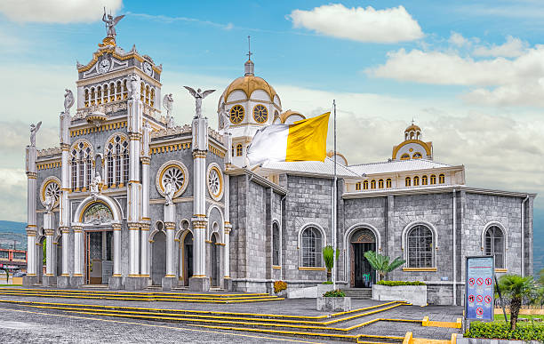 istock Catholic Basilica in Costa Rica 610549554