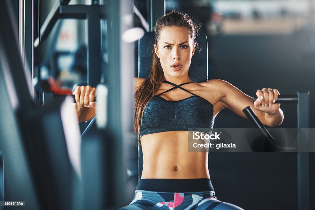 Gym Workout Stock Photo - Download Image Now - Gym, Health Club, Women -  iStock