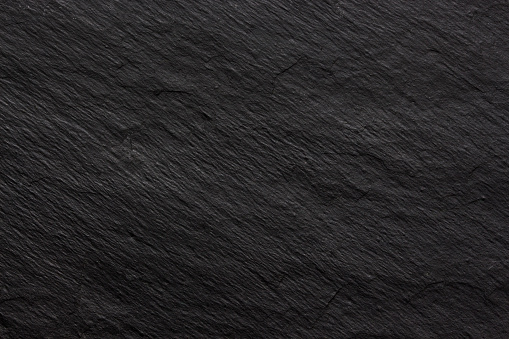 Dark black stone texture background for design