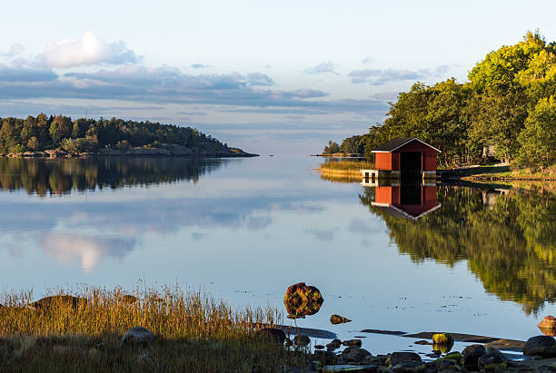 Pacific morning in Jerso 2 Pacific morning in Jerso 2, Aland åland islands stock pictures, royalty-free photos & images
