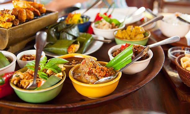 Delicious meal of Bali