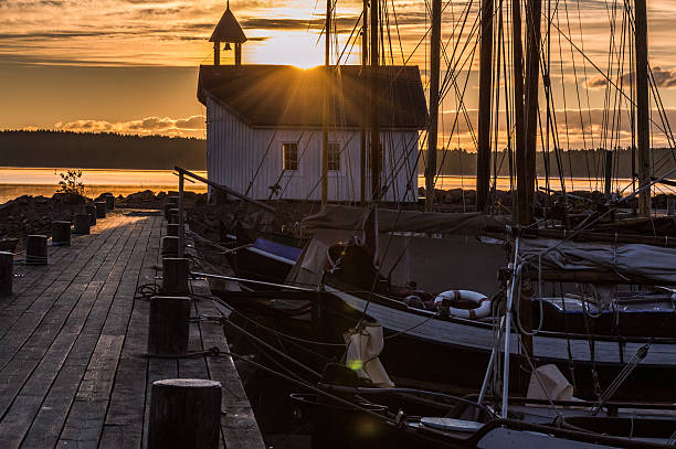 istock Seamen's Chapel in the morning sun 610562304