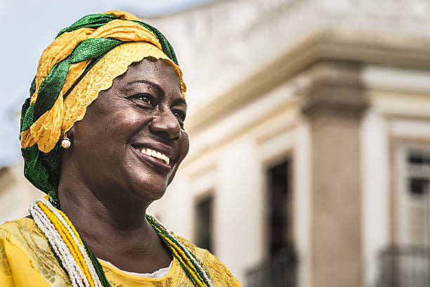 ブラジル・バイア(ブラジル)アフリカ系女性 - salvador bahia state travel women ストックフォトと画像