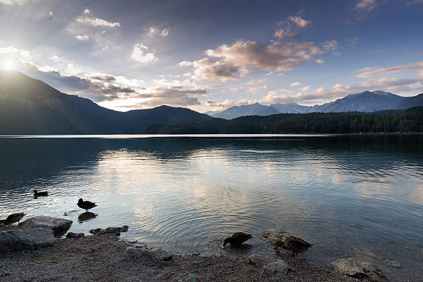 istock Lake Eibsee in Bavaria, Germany 610566274