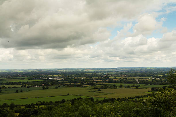 istock Cloudy view over the Chilterns in Buckinghamshire 610566758