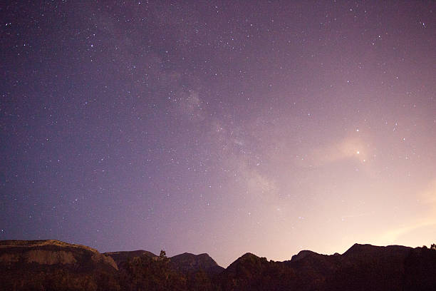 ciel nocturne nature inspiration paysage - new mexico landscape sky ethereal photos et images de collection