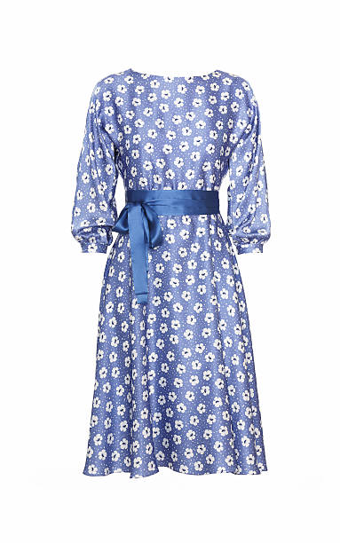 istock Women's dress isolated on white 610569496
