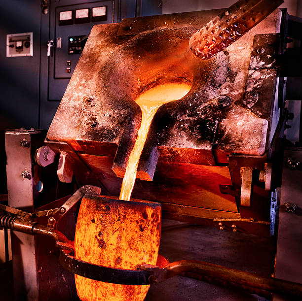 Liquid Molten Steel Industry Liquid Molten Steel Industry molten silver stock pictures, royalty-free photos & images