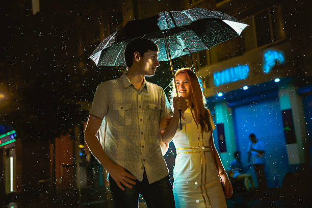 istock The guy and the girl cost having embraced 610573988