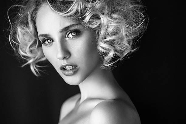 istock Beautiful woman with make-up 610576918