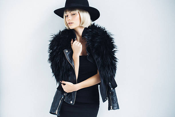 istock Beautiful girl wearing hat 610577614