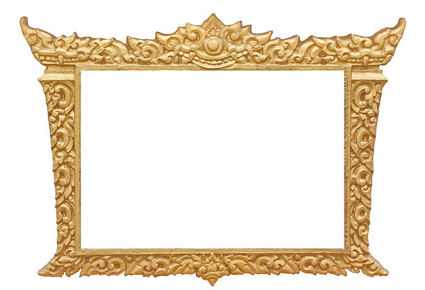 istock Frame of Thai ancient art 610580354
