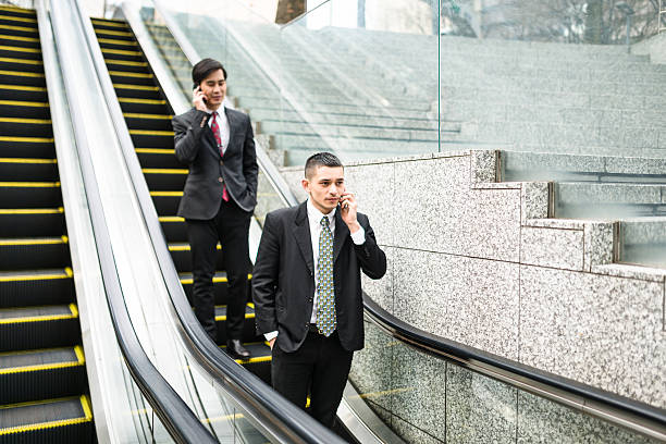 japanese Business on the escalator