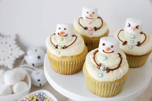Photo of Fun homemade melting snowman cupcakes for kids