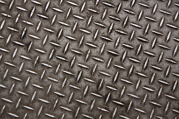 istock Floor of metal old rust 610646856