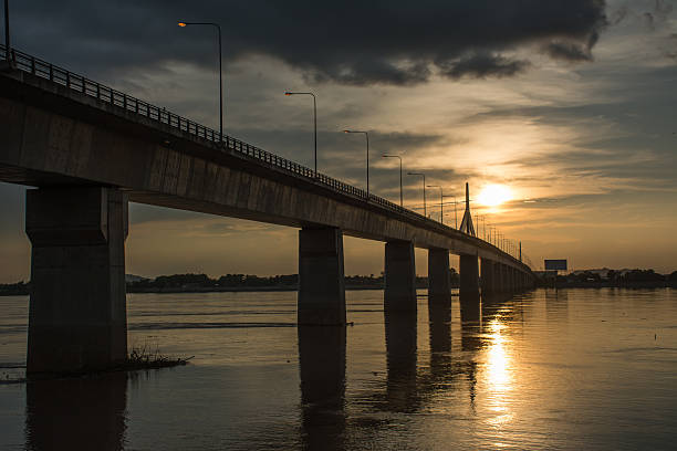 istock Thailand - Laos Friendship Bridge 610649000