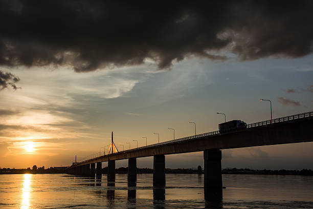 istock Thailand - Laos Friendship Bridge 610649016