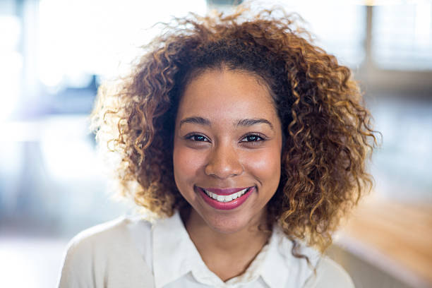 istock Portrait of smiling woman 610656884