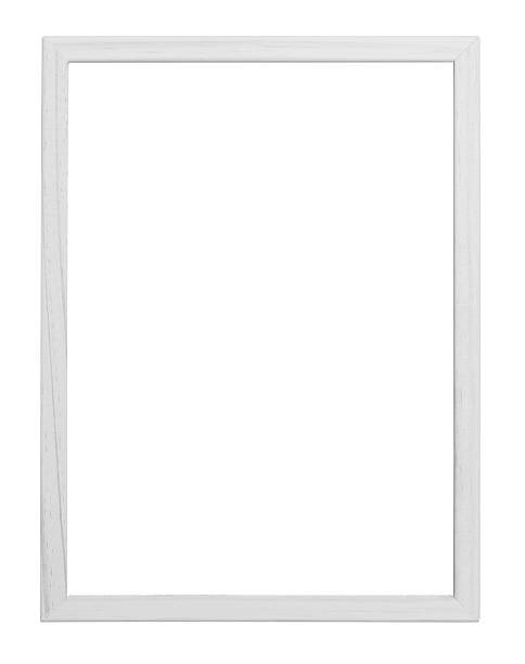 istock White Wooden Picture Frame 610664098