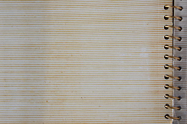 istock Old empty photo album 610664504
