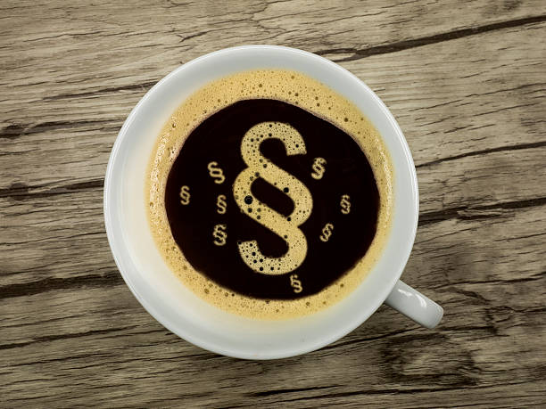 istock Paragraph of foam in coffee 610670656