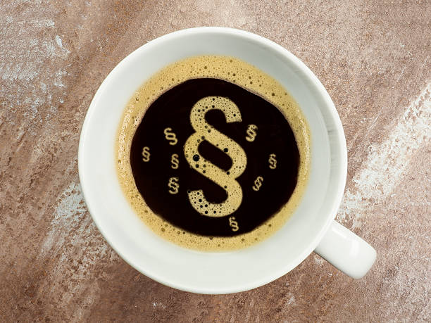 istock Paragraph of foam in coffee 610670702