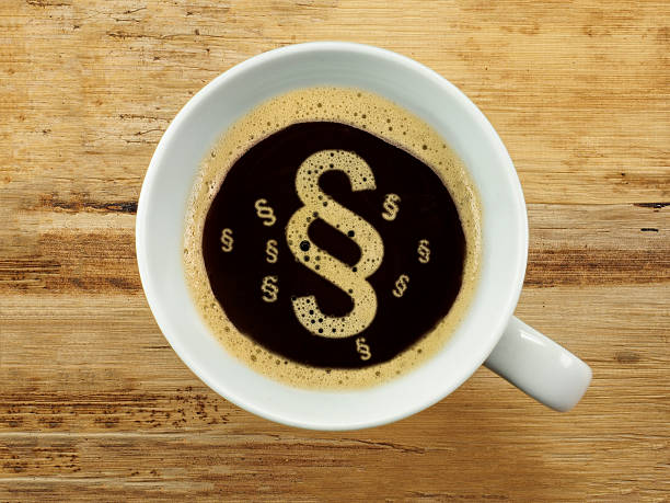 istock Paragraph of foam in coffee 610670766