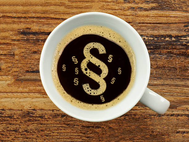 istock Paragraph of foam in coffee 610670838
