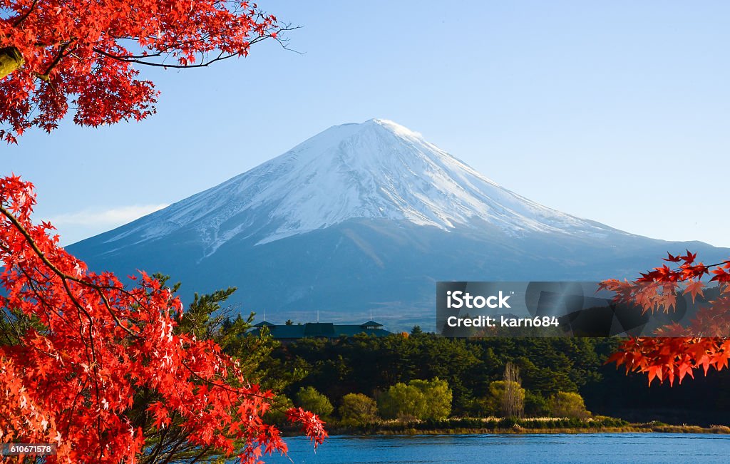 Mt.Fuji en otoño - Foto de stock de Monte Fuji libre de derechos