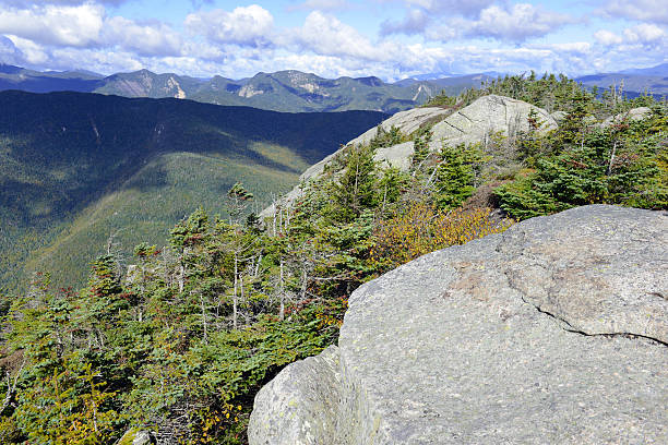 istock Alpine view from summit of a 46er, Adirondacks, New York 610674328