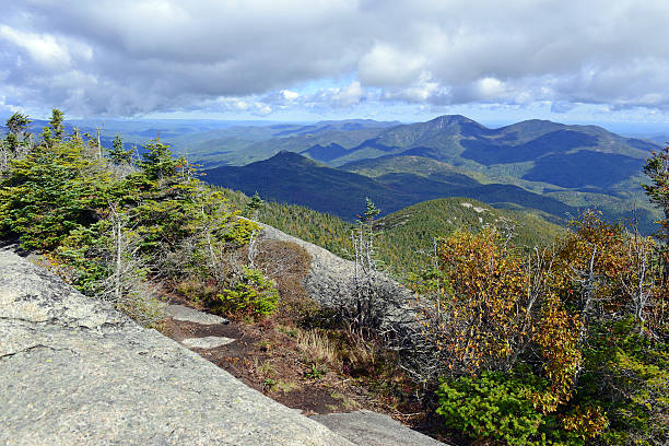 istock Alpine view from summit of a 46er, Adirondacks, New York 610674384