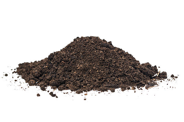 istock Pile heap of soil humus 610675626