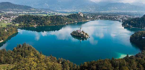 Lake Bled, Slovenia Lake Bled, Slovenia slovenia stock pictures, royalty-free photos & images