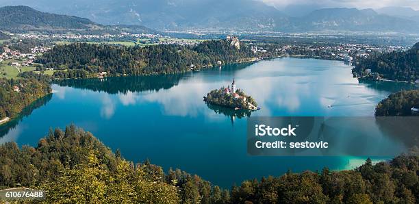 Lake Bled Slovenia Stock Photo - Download Image Now - Slovenia, Lake Bled, Bled - Slovenia