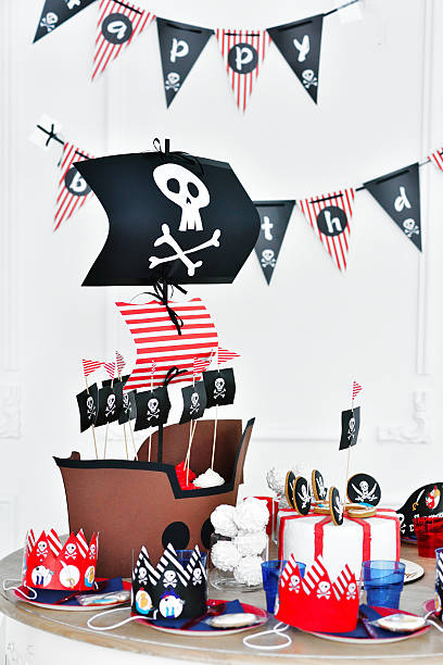 istock pirate Party. Decorations for birthday 610681610
