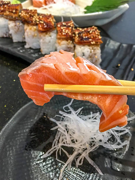 istock Sushi, Eel sushi roll, , Japanese food 610689948