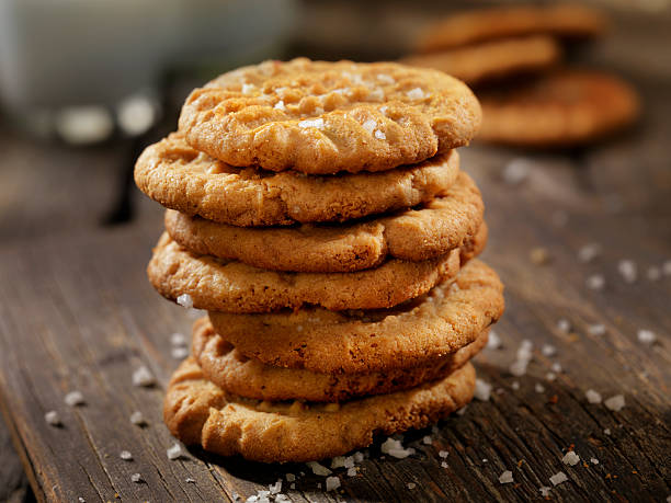 istock Sea Salt Peanut Butter Cookies 610690122