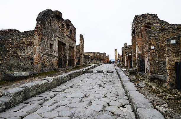 istock Main Street in Pompeii ( Italy ) 610691718