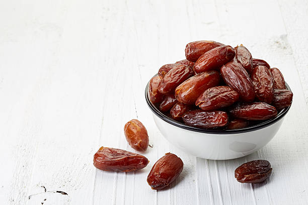 Bowl of dried dates