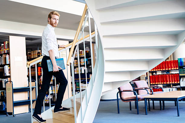 istock To climb the ladder you have to have knowledge 610749488