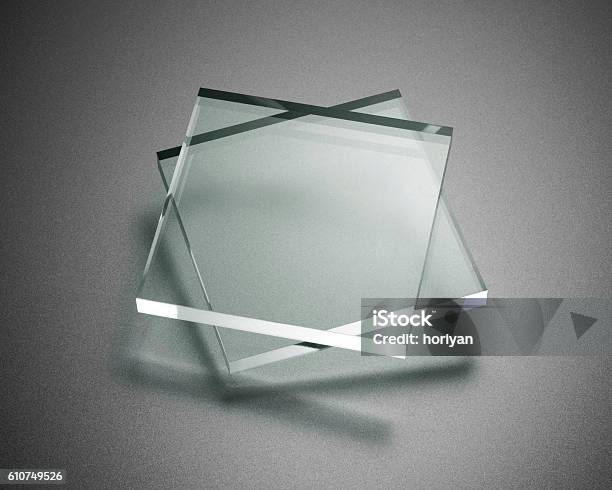 Transparency Plate Abstract Stock Photo - Download Image Now - Acrylic Glass, Glass - Material, Transparent